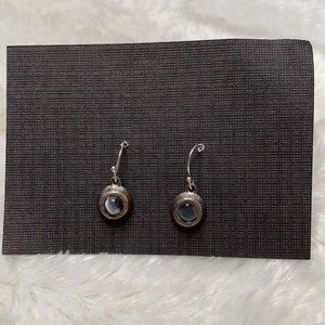 Tiger eye fashion earrings